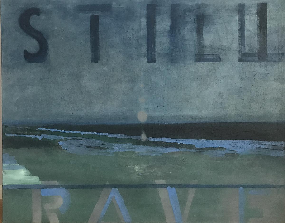 Still, Öl auf Leinwand, 115 x 145, Meer, Still, Strand, Rave,