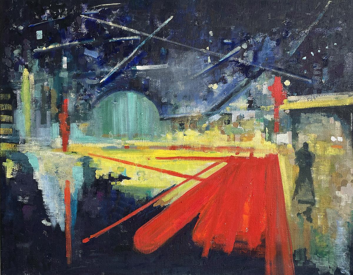 Reinhard_Stangl_Kottbuser_Tor_ 2018_Öl/LW_90x115_cm