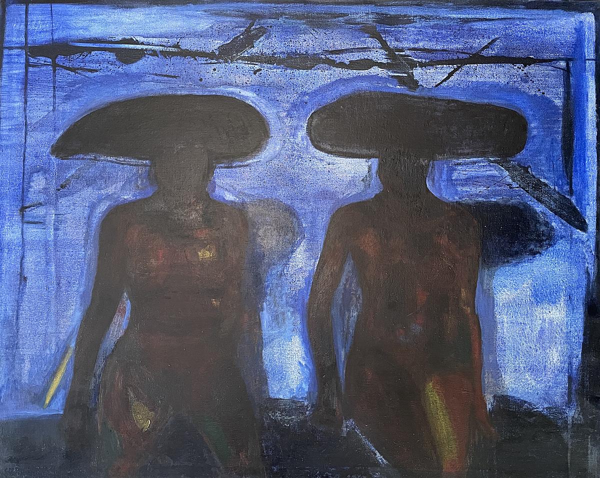 Die Schönen der Nacht Öl auf Leinwand |1988 | 120 x 150 cm