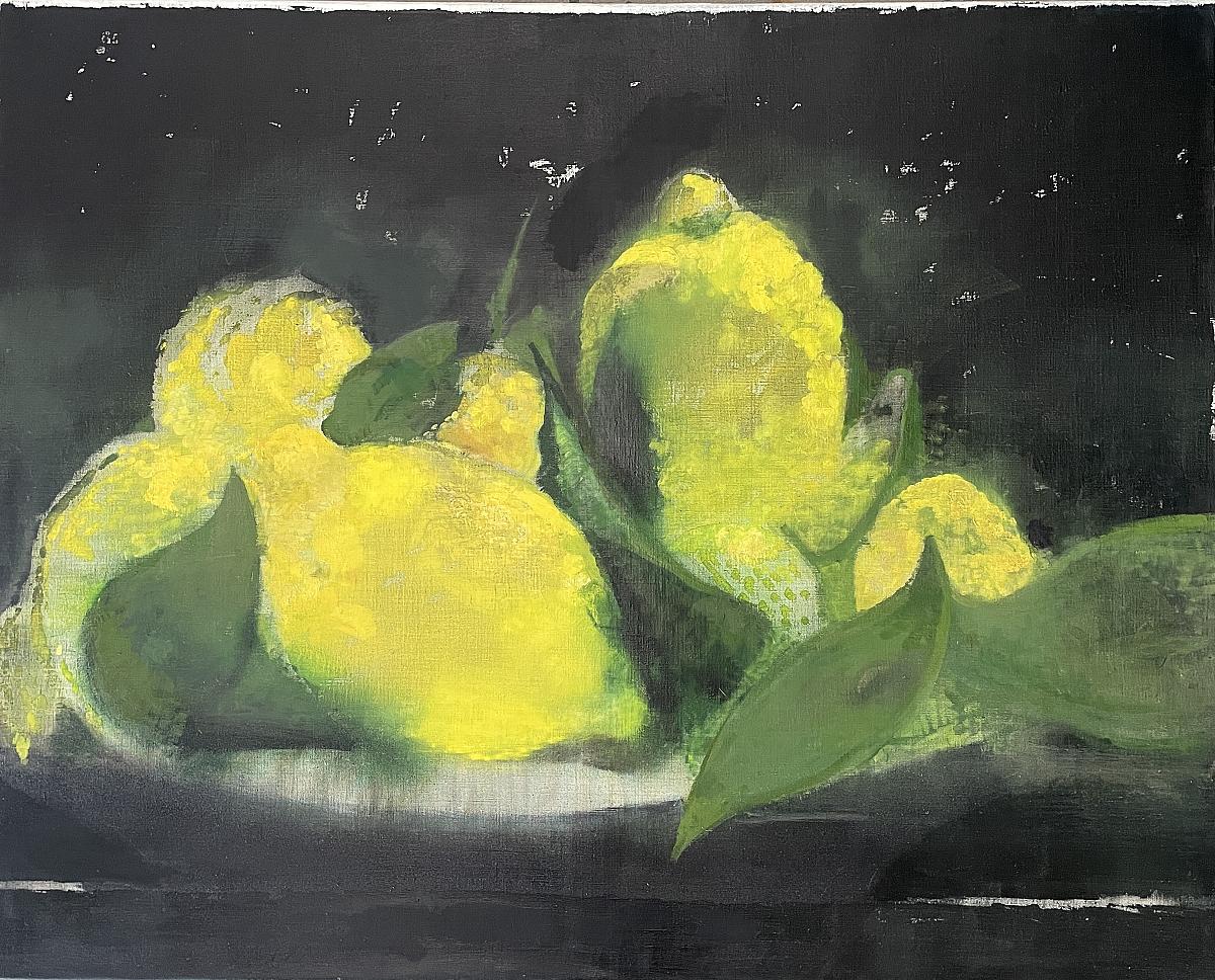 Zitronen I | Öl auf Leinwand | 2002 | 115 x 145 cm